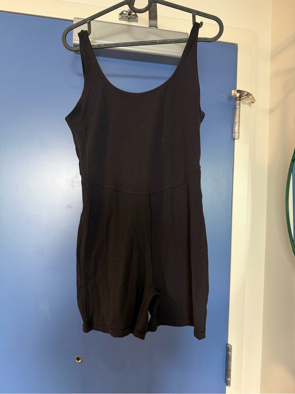 Aritzia Black One-Piece Butter Romper